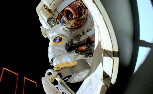 An American astronaut